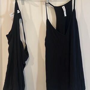 (2) Athleta Black Women's Tops